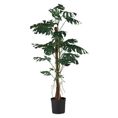 Monstera Faux Tree, GREEN color0