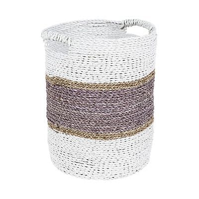 Reesa Basket Small, WHITE color0