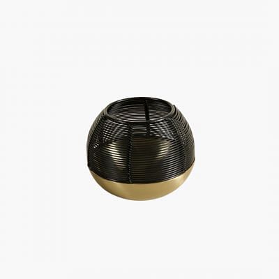 Leigu Tealight Holder Small, BLACK color0