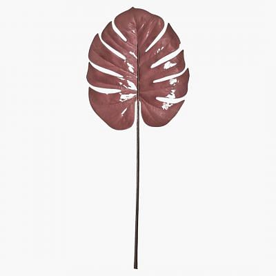 Monstrea Faux Leaf, PINK color0