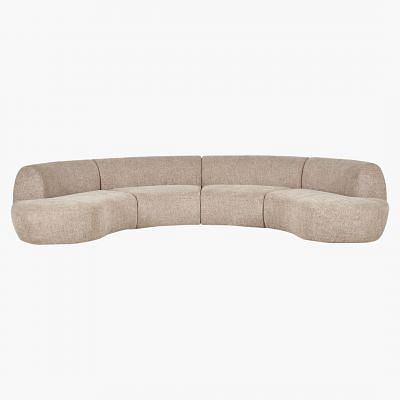Riviera Sectional Sofa, BEIGE color0