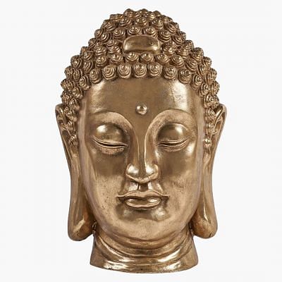 Kannika Buddha Head Large, GOLD color0