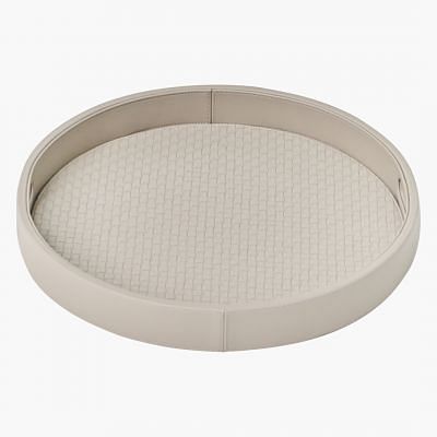 Toutex Round Tray With Handle - Small