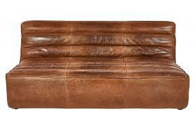 SHABBY SECTIONAL SOFA, BROWN color-1
