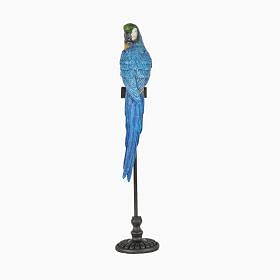 Bruce II Parrot on stand - Short