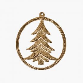 Yemir Hanging Christmas Tree on circle - Small