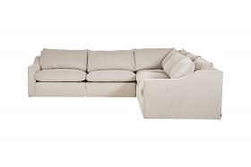 YAZEED FIVE SEATER L SHAPED SECTIONAL SOFA 