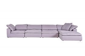 Luscious II L-Shaped Sectional Sofa (Long)