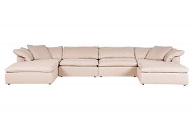 Luscious Xl U-Shaped Sectional Sofa